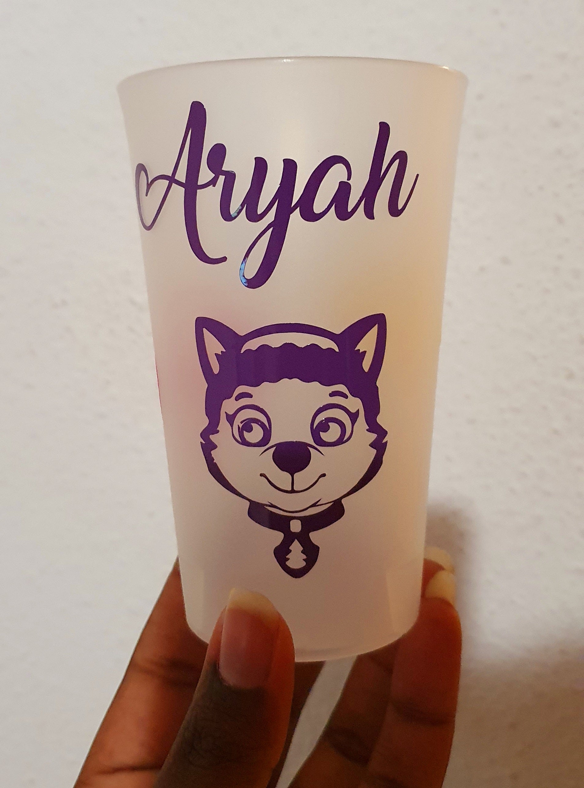 Gobelets marquage UV DTF